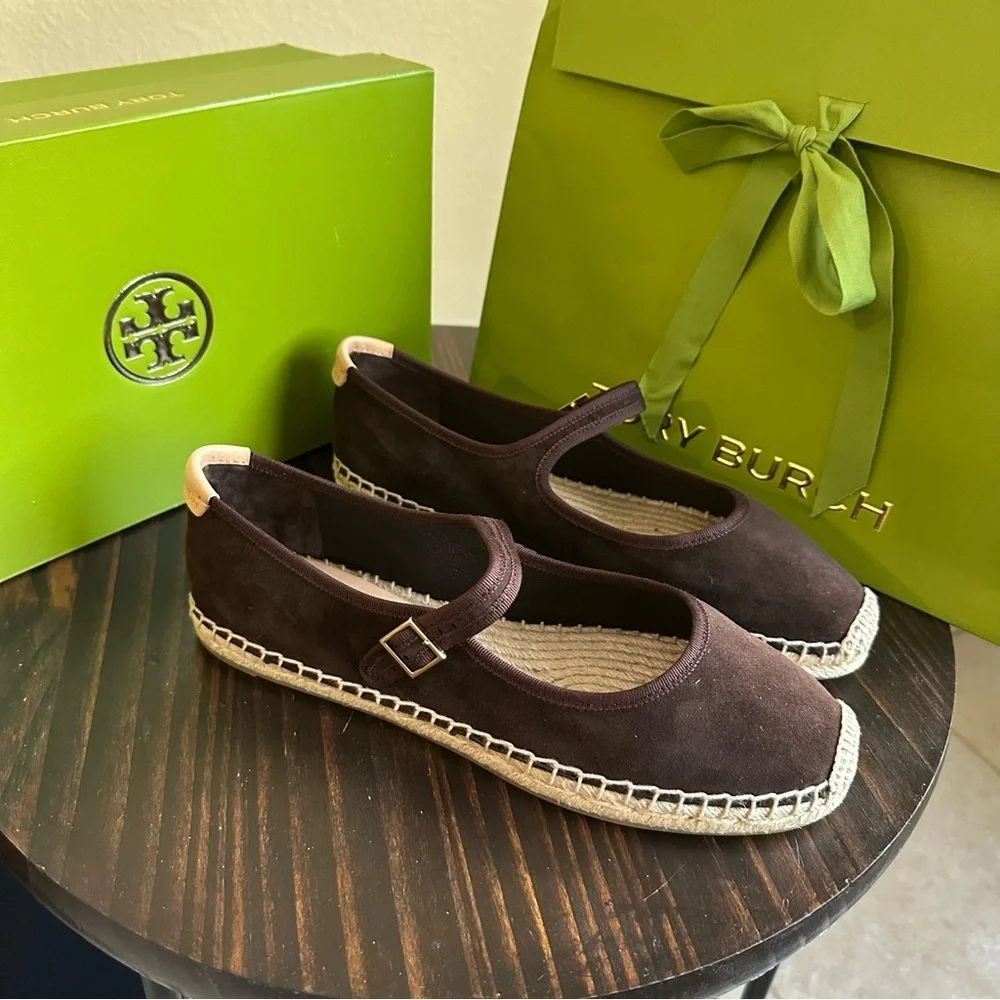 Tory Burch MARY JANE ESPADRILLE flats